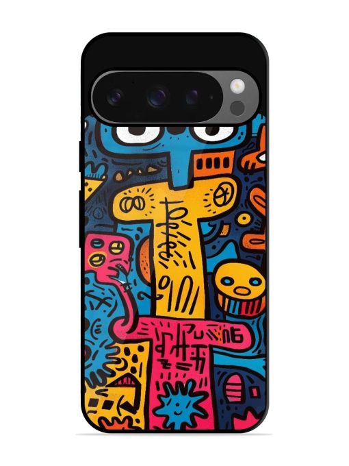 Doodletopia Glossy Soft Edge Case for Google Pixel 9 Pro Xl Chachhi