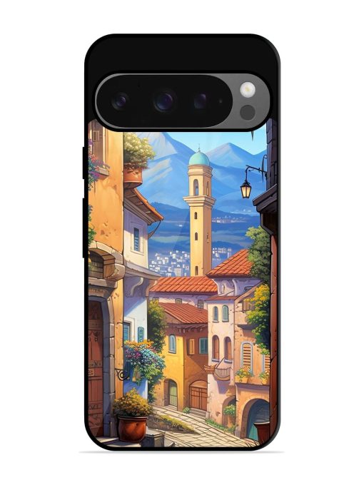 Tuscan Twilight Glossy Soft Edge Case for Google Pixel 9 Pro Xl Chachhi