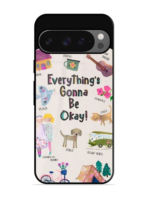 Sunshine And Smiles Glossy Soft Edge Case for Google Pixel 9 Pro Xl Chachhi