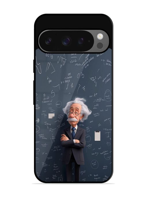 Albert Einstein Glossy Soft Edge Case for Google Pixel 9 Pro Xl Chachhi