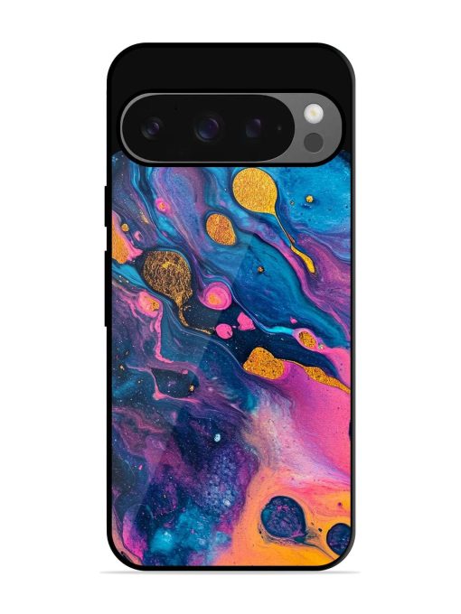 Cosmic Swirl Glossy Soft Edge Case for Google Pixel 9 Pro Xl Chachhi