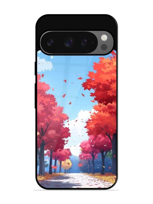 Autumn'S Embrace Glossy Soft Edge Case for Google Pixel 9 Pro Xl Chachhi