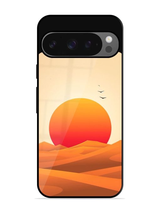 Desert Sunset Glossy Soft Edge Case for Google Pixel 9 Pro Xl Chachhi