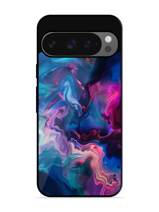 Cosmic Swirl Glossy Soft Edge Case for Google Pixel 9 Pro Xl Chachhi