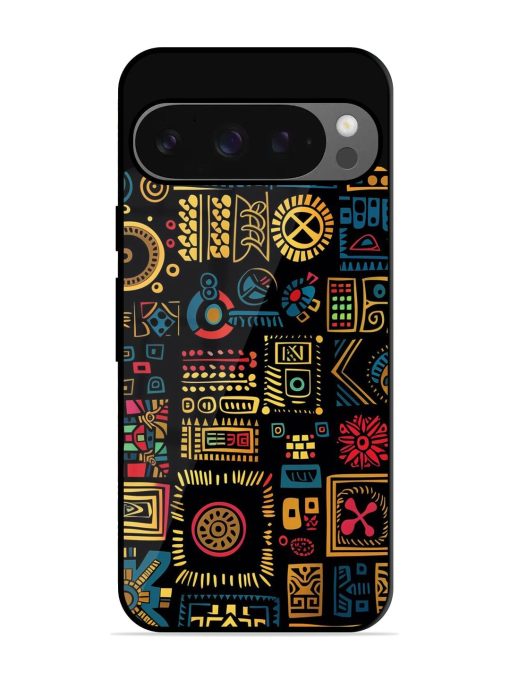 Tribal Tapestry Glossy Soft Edge Case for Google Pixel 9 Pro Xl Chachhi