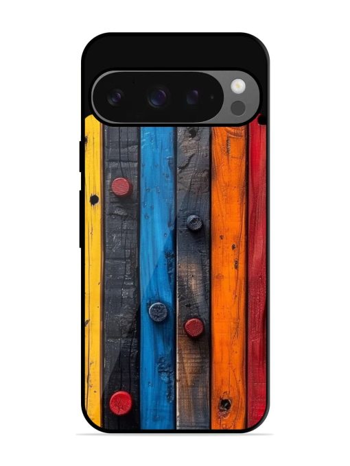 Rainbow Plank Glossy Soft Edge Case for Google Pixel 9 Pro Xl Chachhi