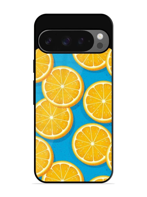 Citrus Symphony Glossy Soft Edge Case for Google Pixel 9 Pro Xl Chachhi