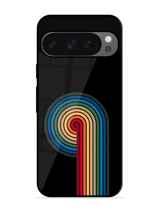 Rainbow Ripple Glossy Soft Edge Case for Google Pixel 9 Pro Xl Chachhi