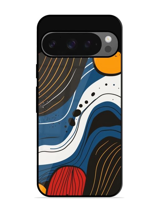 Abstract Expression Glossy Soft Edge Case for Google Pixel 9 Pro Xl Chachhi