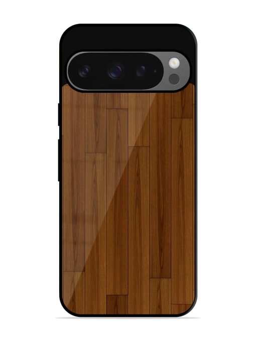 Warm Woodgrain Glossy Soft Edge Case for Google Pixel 9 Pro Xl Chachhi