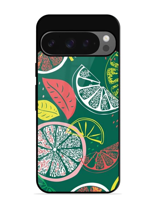 Citrus Symphony Glossy Soft Edge Case for Google Pixel 9 Pro Xl Chachhi