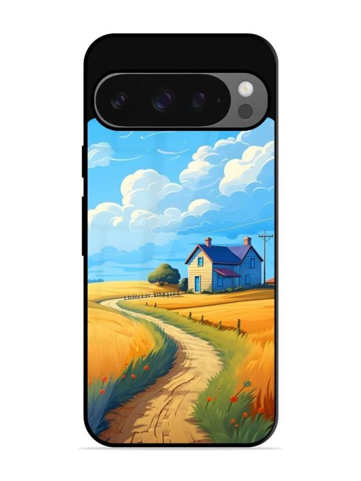 Countryside Cottage Glossy Soft Edge Case for Google Pixel 9 Pro Xl Chachhi