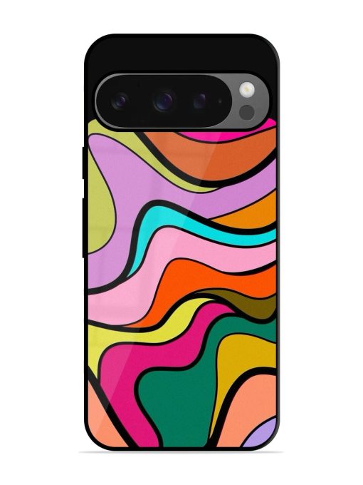 Wavy Wonder Glossy Soft Edge Case for Google Pixel 9 Pro Xl Chachhi