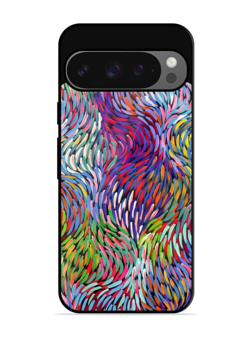 Vibrant Waves Glossy Soft Edge Case for Google Pixel 9 Pro Xl Chachhi