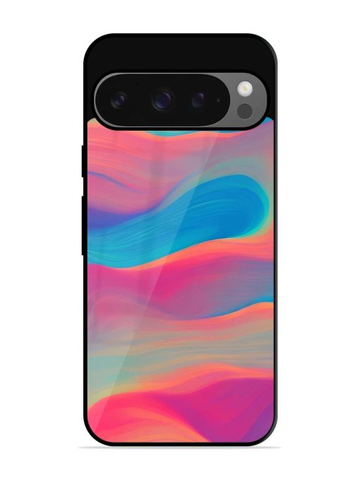 Wavy Wonder Glossy Soft Edge Case for Google Pixel 9 Pro Xl Chachhi