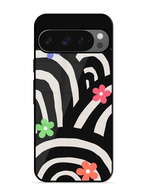 Rainbow Arcs Glossy Soft Edge Case for Google Pixel 9 Pro Xl