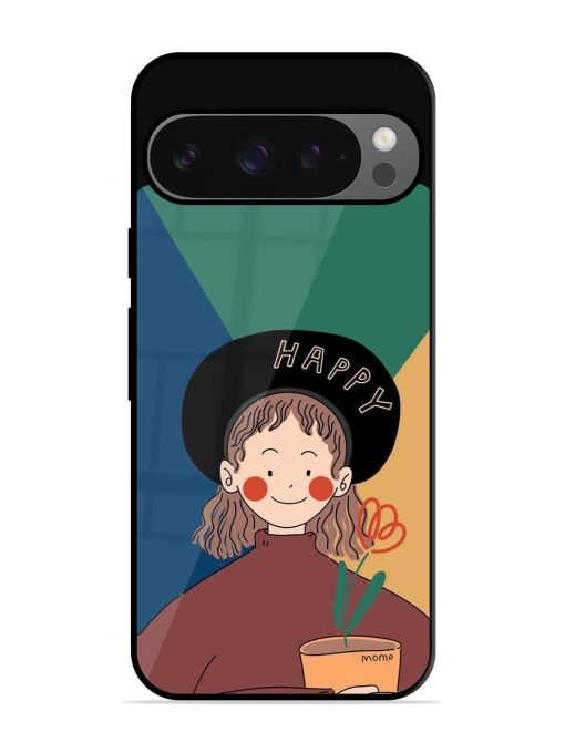 Happy Momo Glossy Soft Edge Case for Google Pixel 9 Pro Xl Chachhi