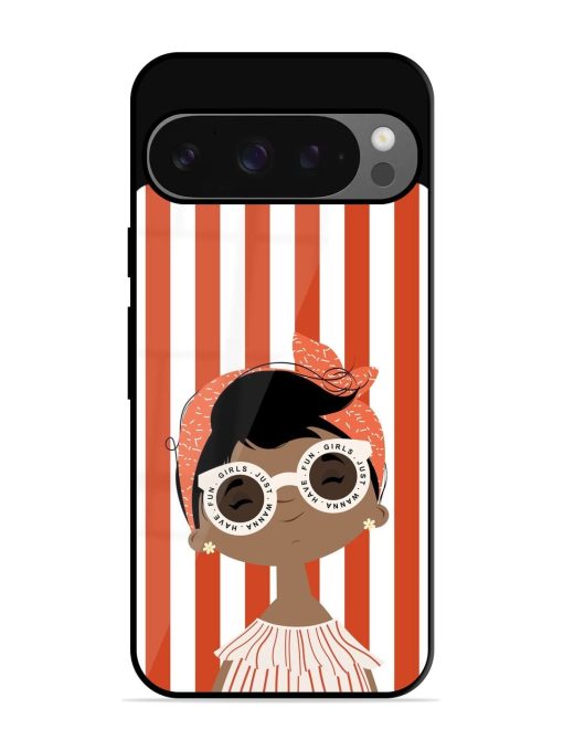 Girls Just Wanna Have Fun Glossy Soft Edge Case for Google Pixel 9 Pro Xl Chachhi