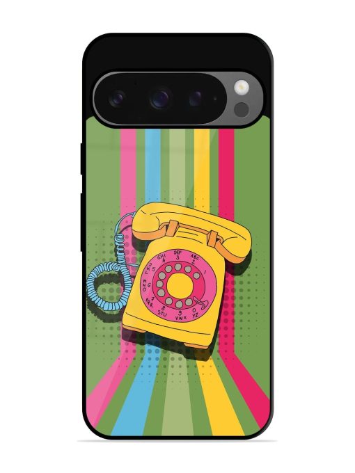 Retro Dialer Glossy Soft Edge Case for Google Pixel 9 Pro Xl Chachhi