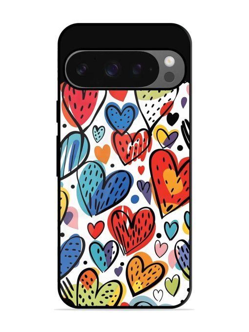 Heartfelt Harmony Glossy Soft Edge Case for Google Pixel 9 Pro Xl Chachhi