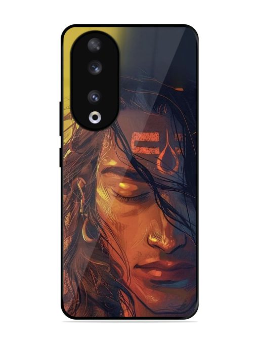 Tranquil Shiva Glossy Soft Edge Case for Honor 90 Chachhi