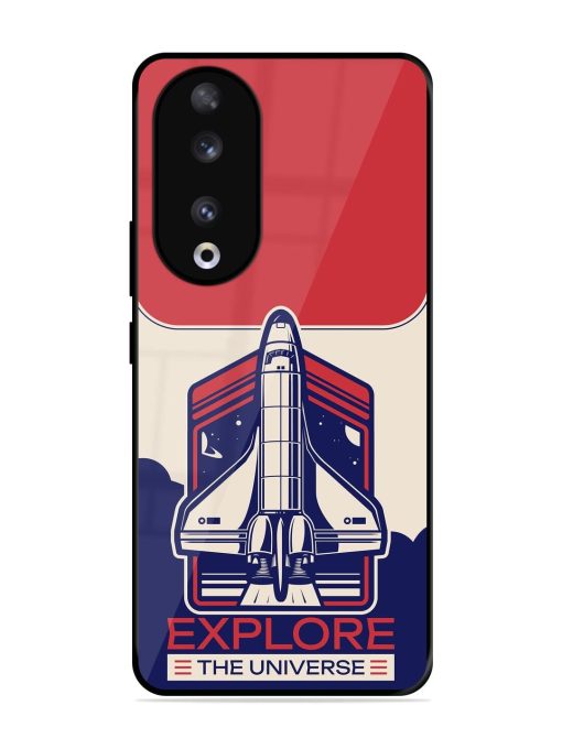 Cosmic Voyage Glossy Soft Edge Case for Honor 90 Chachhi