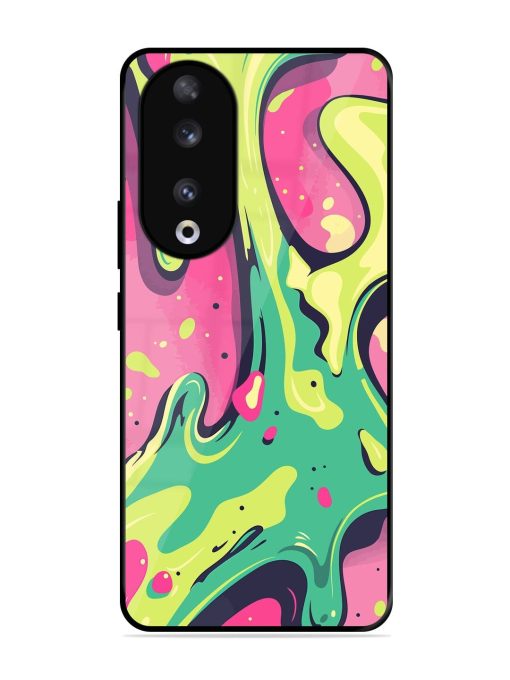 Gooey Grooves Glossy Soft Edge Case for Honor 90 Chachhi