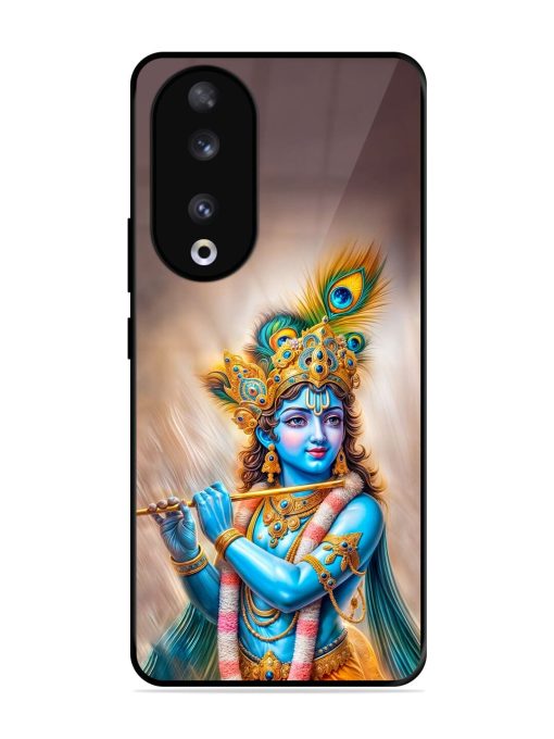 Divine Krishna Glossy Soft Edge Case for Honor 90 Chachhi