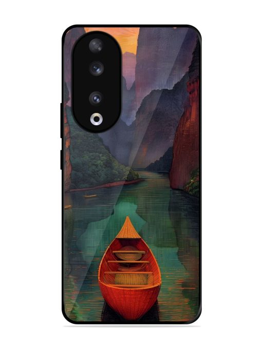 Serene Passage Glossy Soft Edge Case for Honor 90 Chachhi