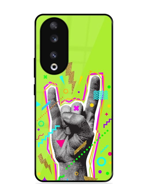 Neon Rock Glossy Soft Edge Case for Honor 90 Chachhi