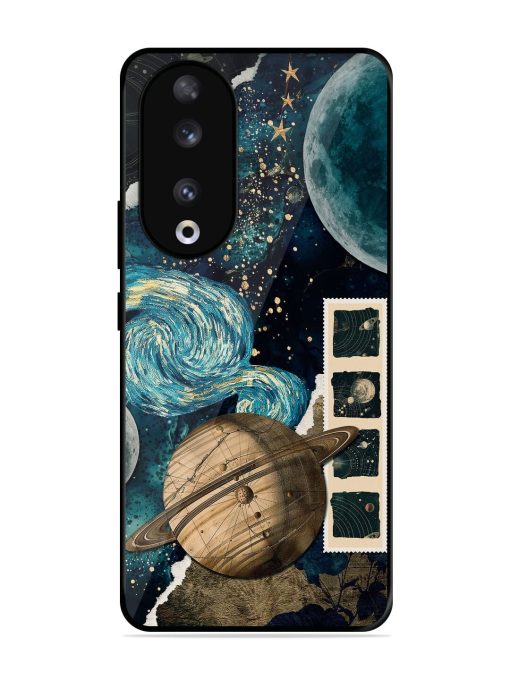 Celestial Tapestry Glossy Soft Edge Case for Honor 90