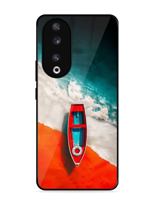 Crimson Tide Glossy Soft Edge Case for Honor 90 Chachhi