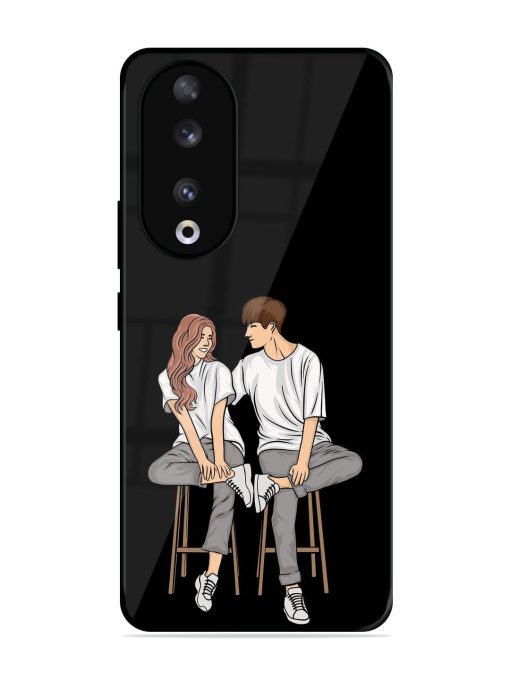 Soulful Connection Glossy Soft Edge Case for Honor 90 Chachhi