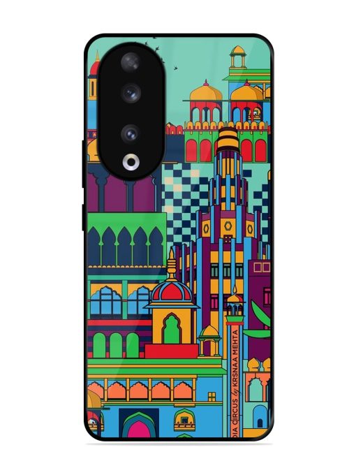 Indian Tapestry Glossy Soft Edge Case for Honor 90