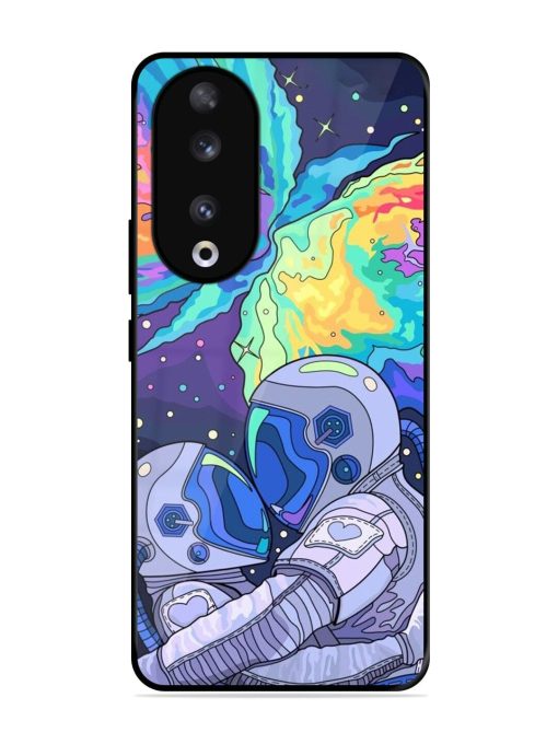Cosmic Love Glossy Soft Edge Case for Honor 90