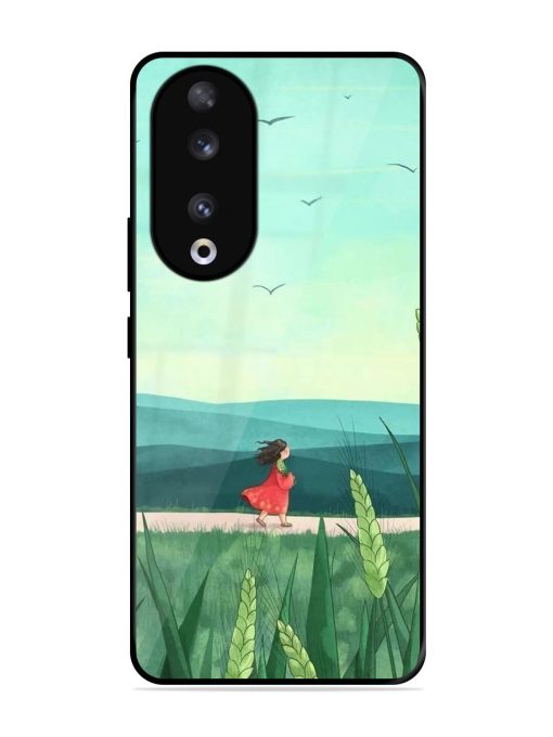 Solitude'S Serenity Glossy Soft Edge Case for Honor 90