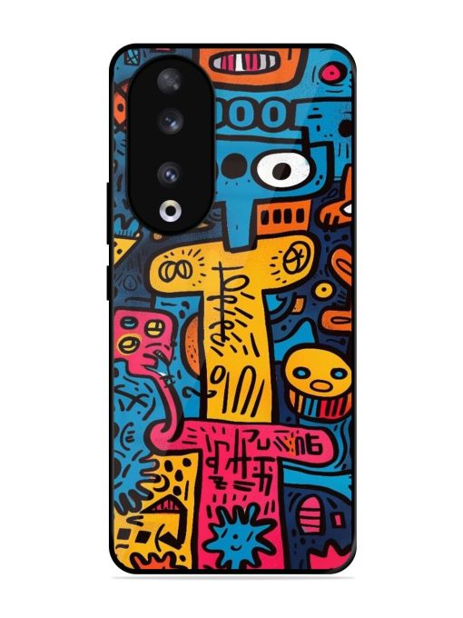 Doodletopia Glossy Soft Edge Case for Honor 90