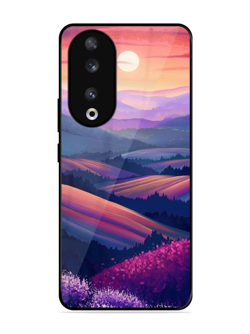 Twilight'S Embrace Glossy Soft Edge Case for Honor 90 Chachhi