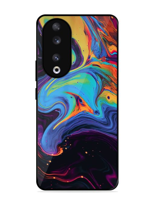 Liquid Dreamscape Glossy Soft Edge Case for Honor 90 Chachhi