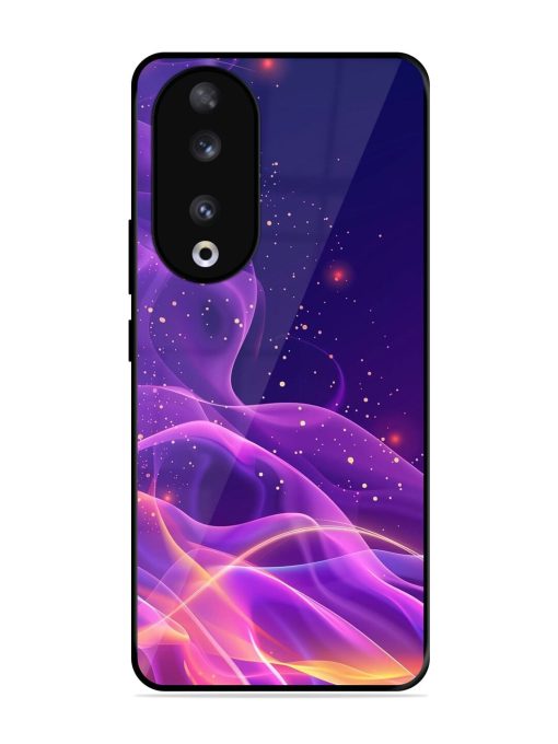 Cosmic Currents Glossy Soft Edge Case for Honor 90 Chachhi