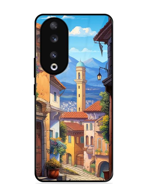 Tuscan Twilight Glossy Soft Edge Case for Honor 90 Chachhi