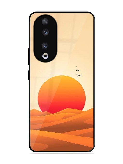 Desert Sunset Glossy Soft Edge Case for Honor 90