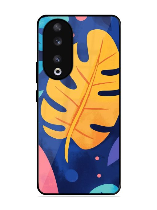 Tropical Tapestry Glossy Soft Edge Case for Honor 90 Chachhi