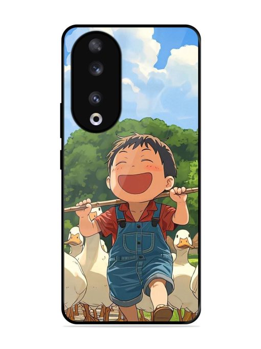 Duck Parade Glossy Soft Edge Case for Honor 90 Chachhi