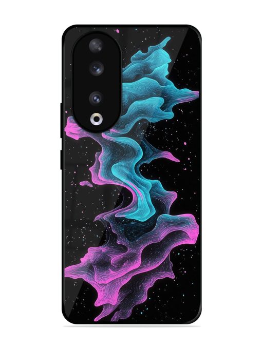 Cosmic Currents Glossy Soft Edge Case for Honor 90 Chachhi