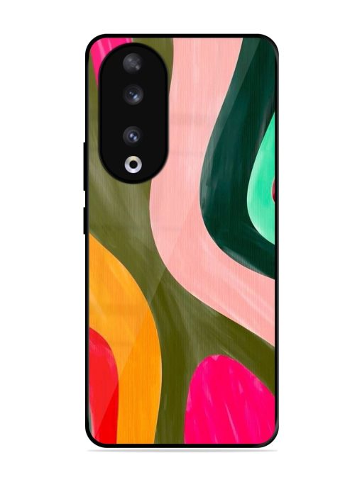 Wavy Wonder Glossy Soft Edge Case for Honor 90 Chachhi