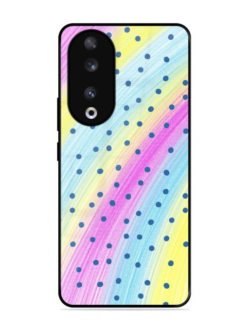 Polka Dot Paradise Glossy Soft Edge Case for Honor 90 Chachhi