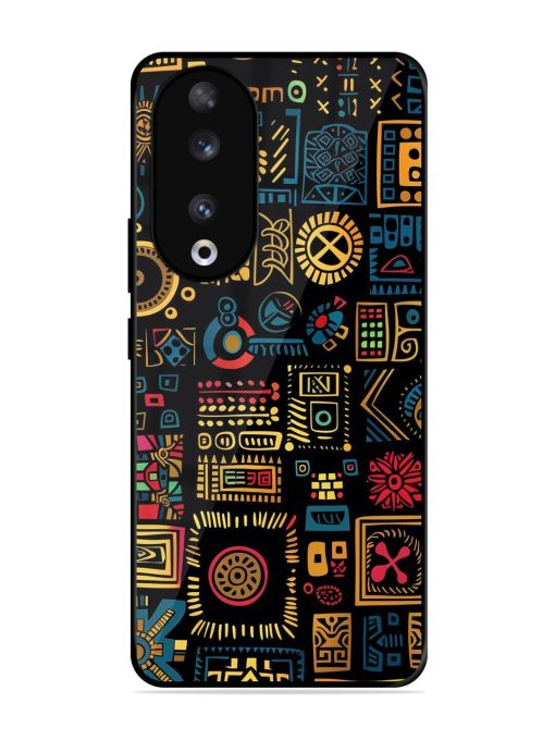 Tribal Tapestry Glossy Soft Edge Case for Honor 90 Chachhi