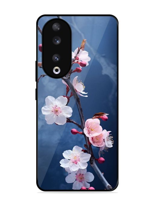 Delicate Blossoms Glossy Soft Edge Case for Honor 90 Chachhi