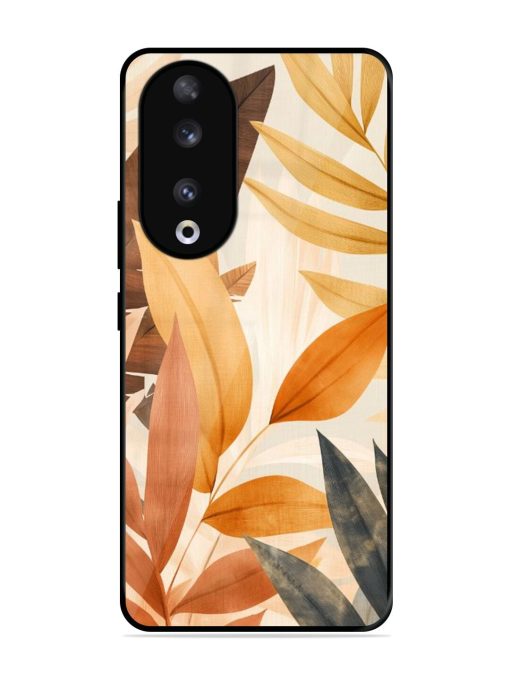 Earthy Elegance Glossy Soft Edge Case for Honor 90